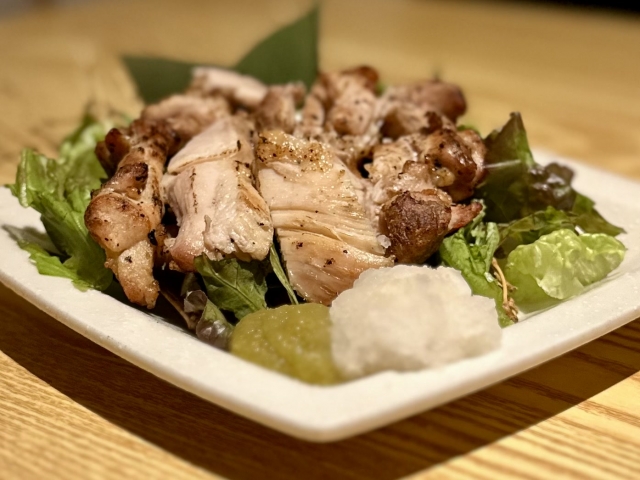 赤鶏塩コショウ焼き～柚子マヨ風味～